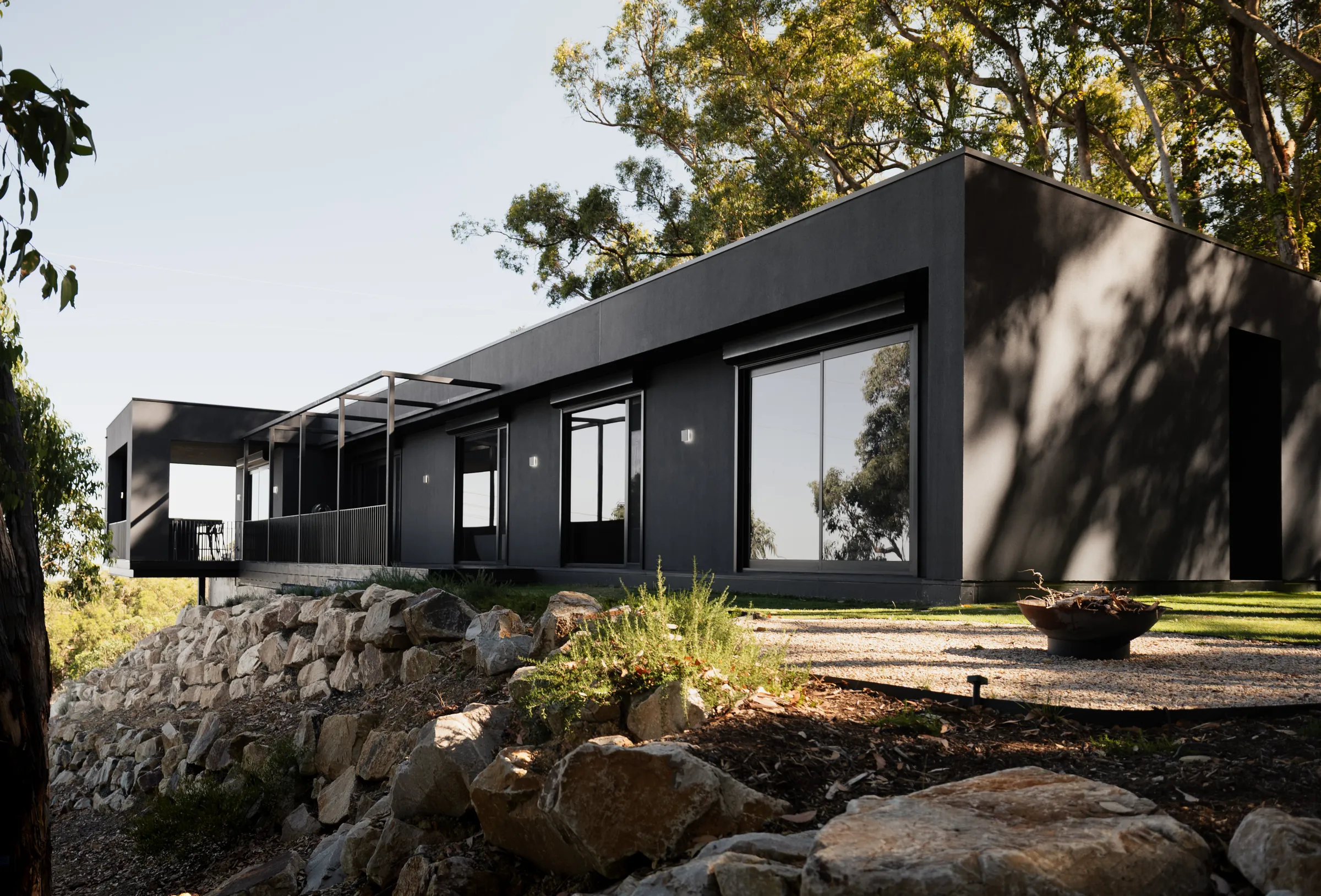 Blackrock — Private Residential architecture by Clements Architecture, Crafers West, Adelaide Hills (view 3)
