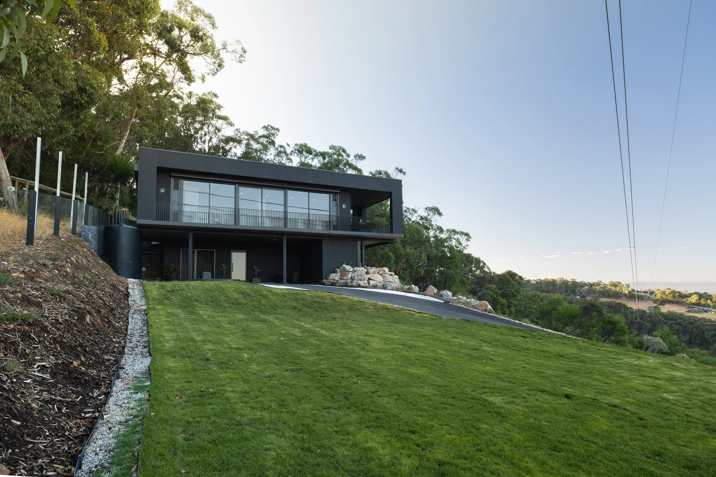 Blackrock — Private Residential architecture by Clements Architecture, Crafers West, Adelaide Hills (view 5)